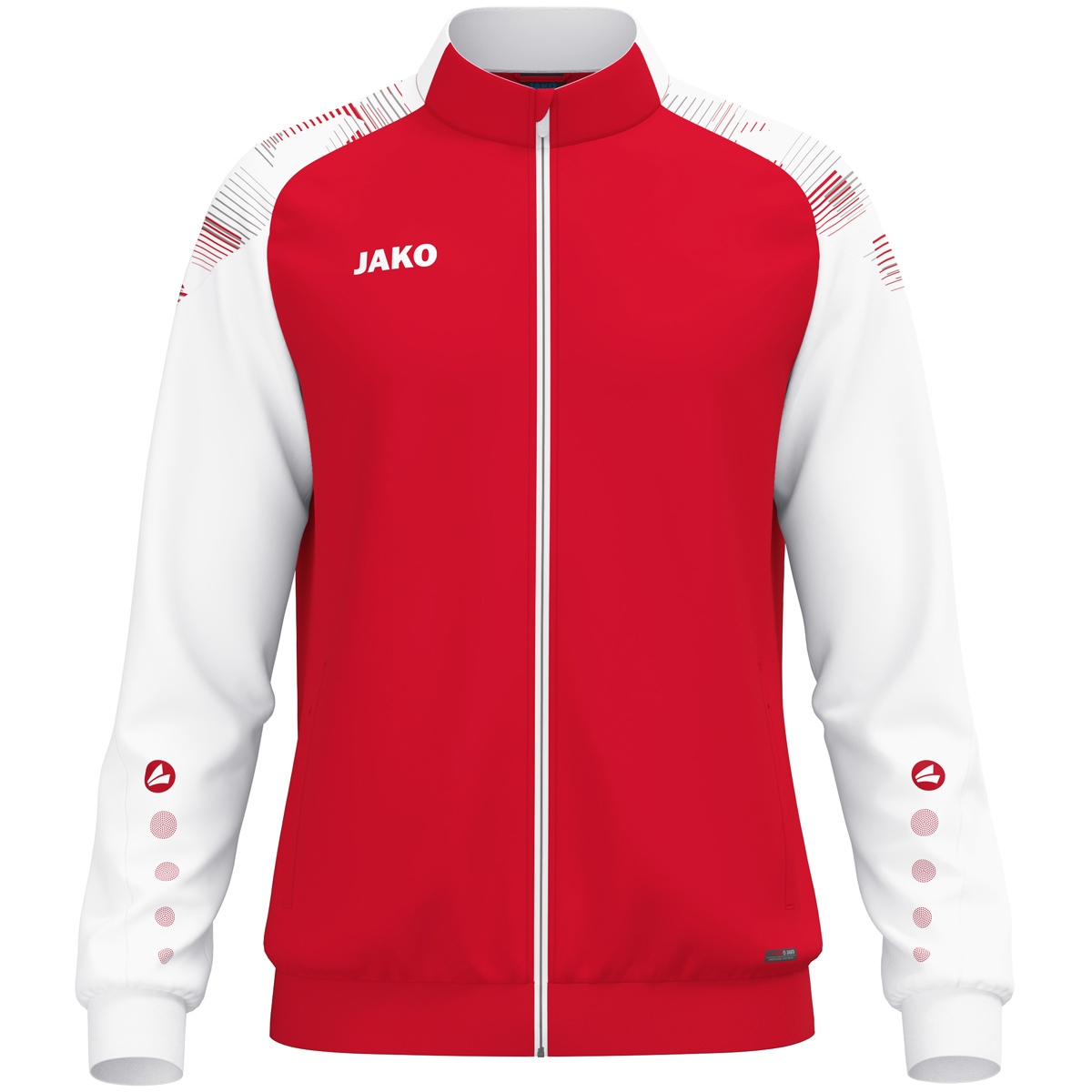 Олімпійка JAKO POLYESTERJACKE SONIC 9326  червоний/білий