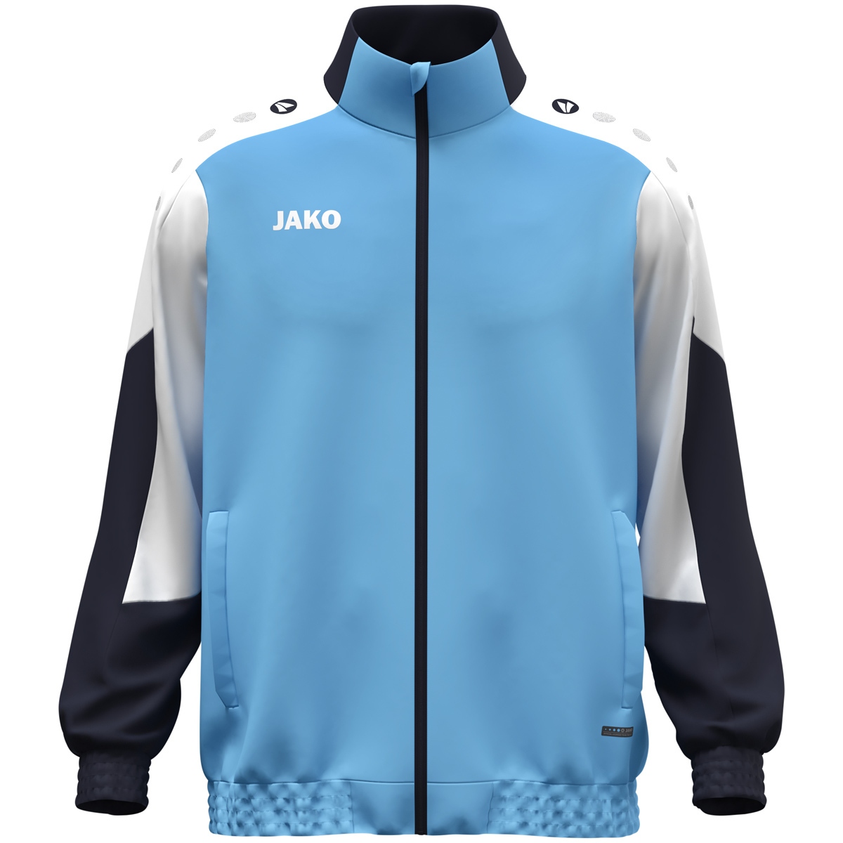 Олимпийка JAKO WEBJACKE DYNAMIC 9870  голубой/белый