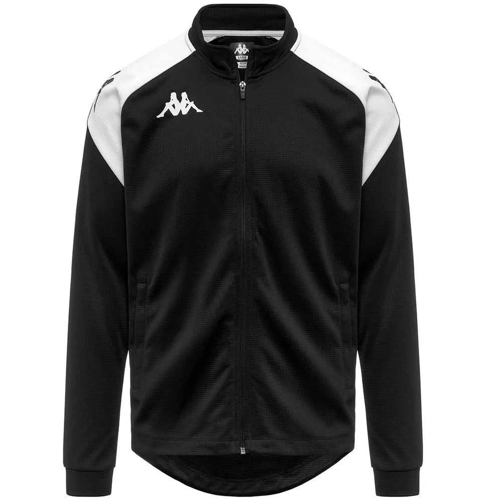 Олимпийка KAPPA LENNO 311L7WW черный/белый