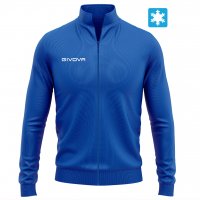 Олимпийка на молнии Givova Felpa Citta New MA011 синий