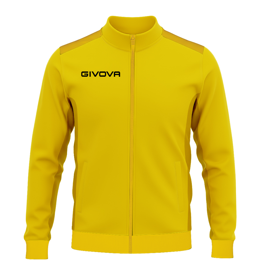 Олімпійка на блискавці Givova GIACCA REVOLUTION MA036 жовтий