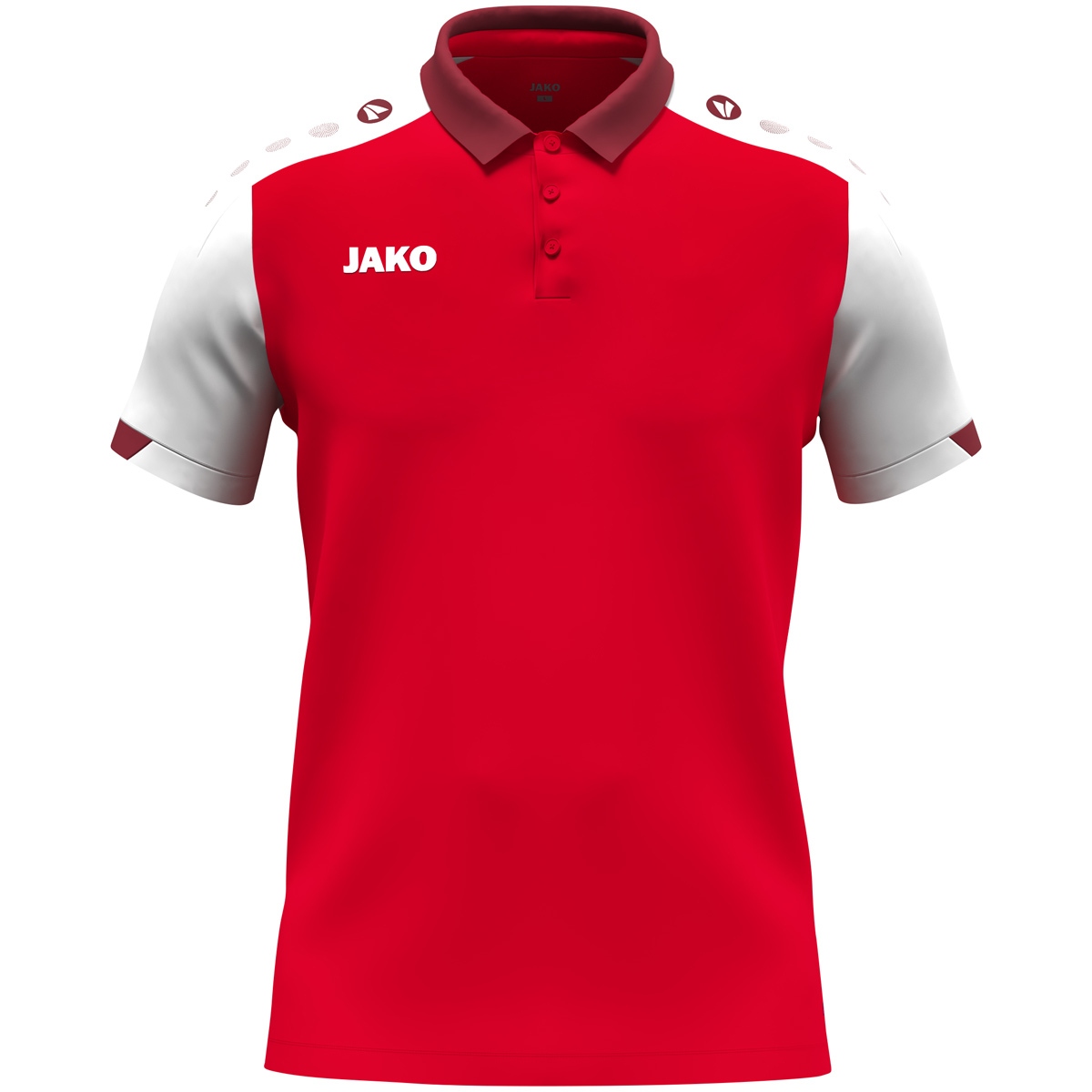 Поло JAKO POLO DYNAMIC 6370  червоний/білий