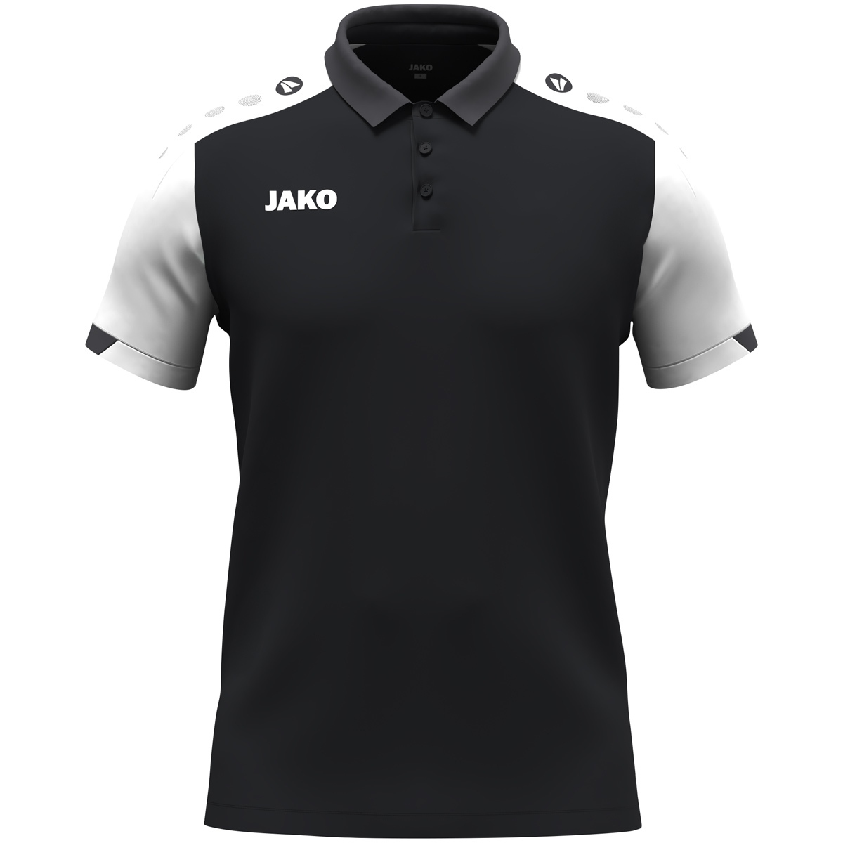 Поло JAKO POLO DYNAMIC 6370  чорний/білий