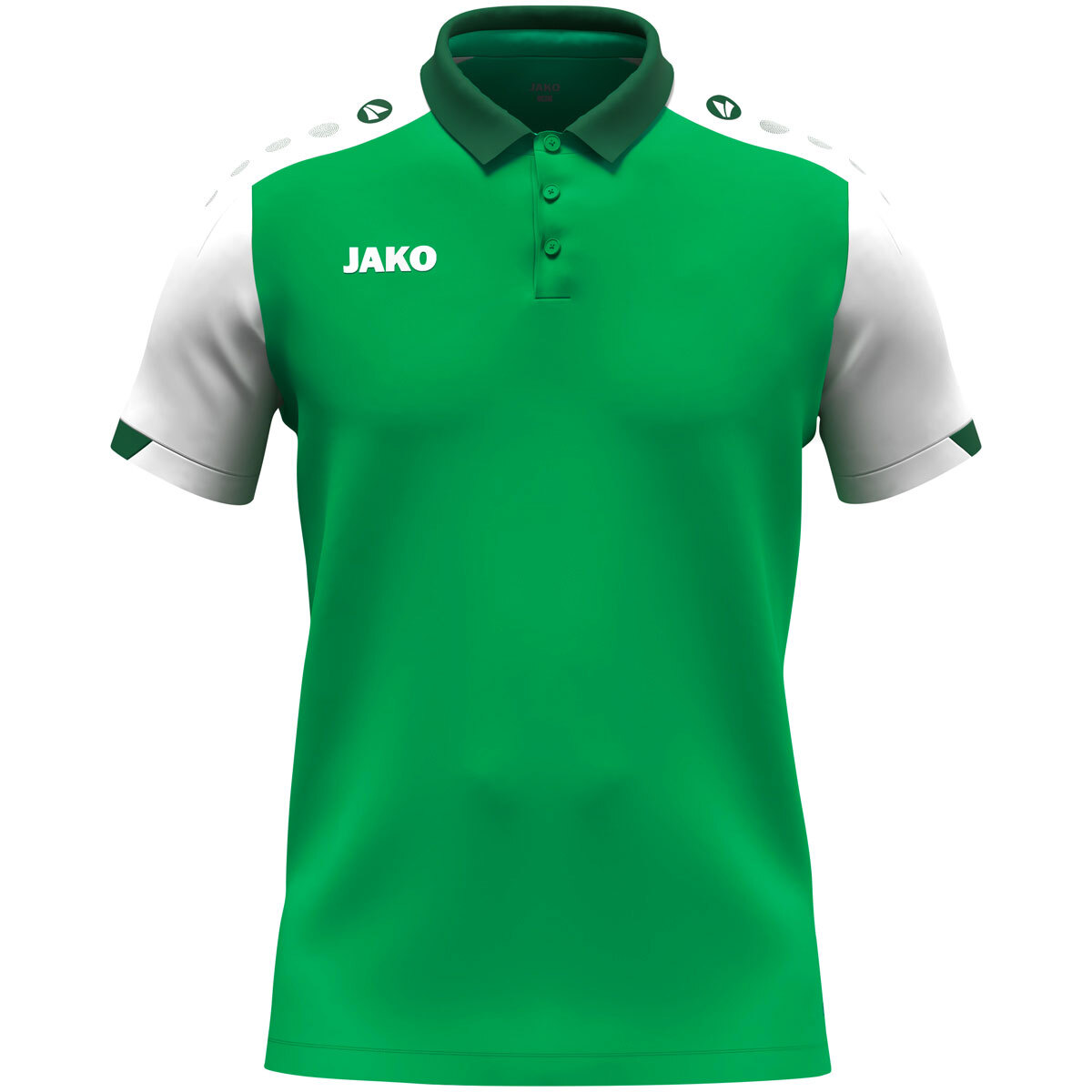 Поло JAKO POLO DYNAMIC 6370  зелений/білий
