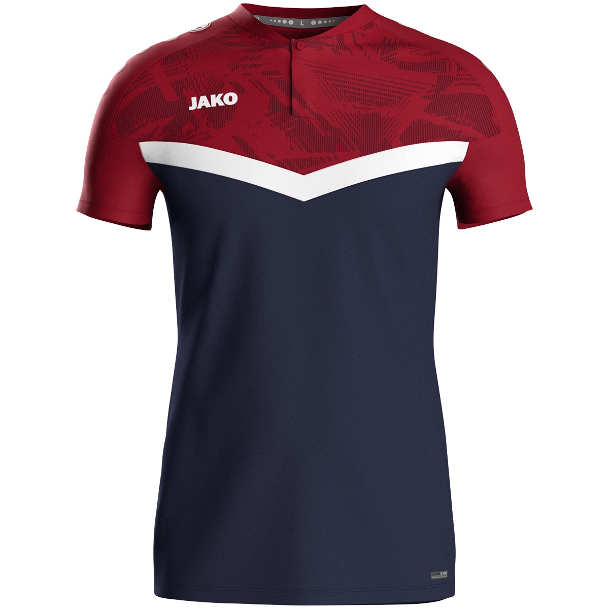 Поло Jako POLO ICONIC 6324  темно-синий/красный
