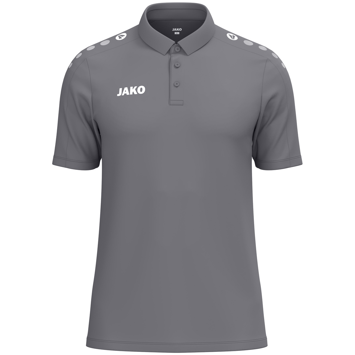 Поло JAKO POLO ONE COTTON 6301 сірий