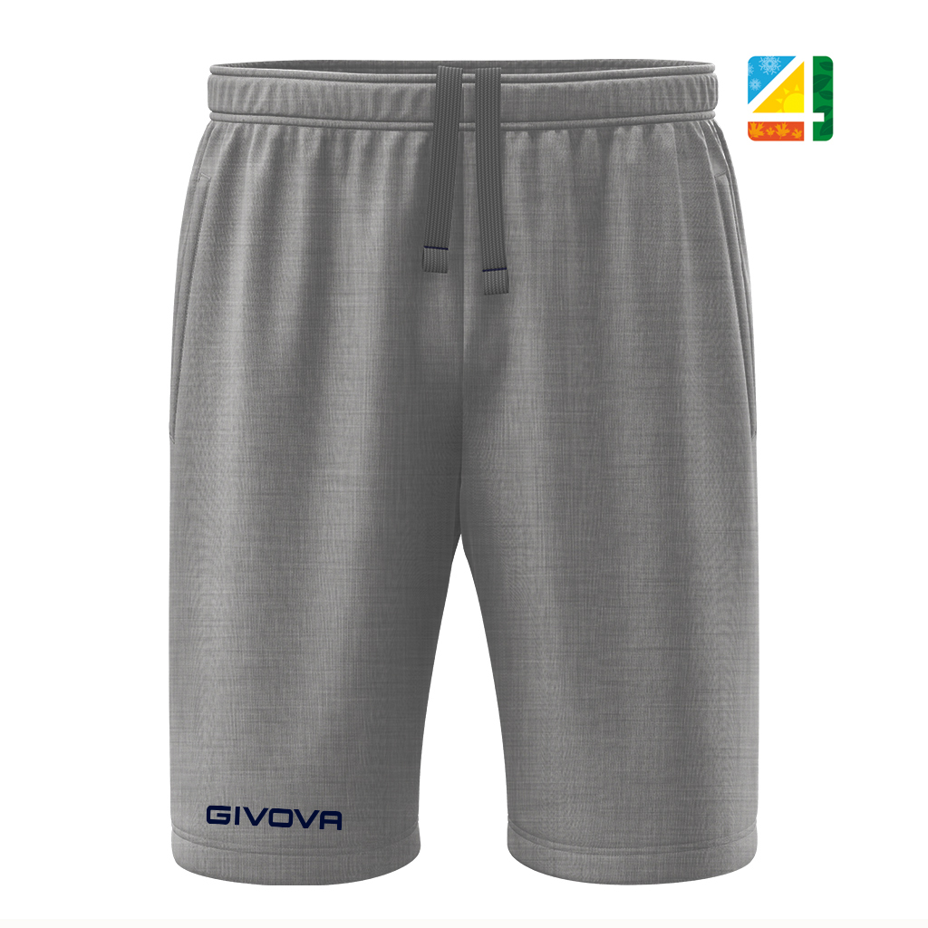 Шорты Givova BERMUDA FRIEND COTONE TERRY P015 серый