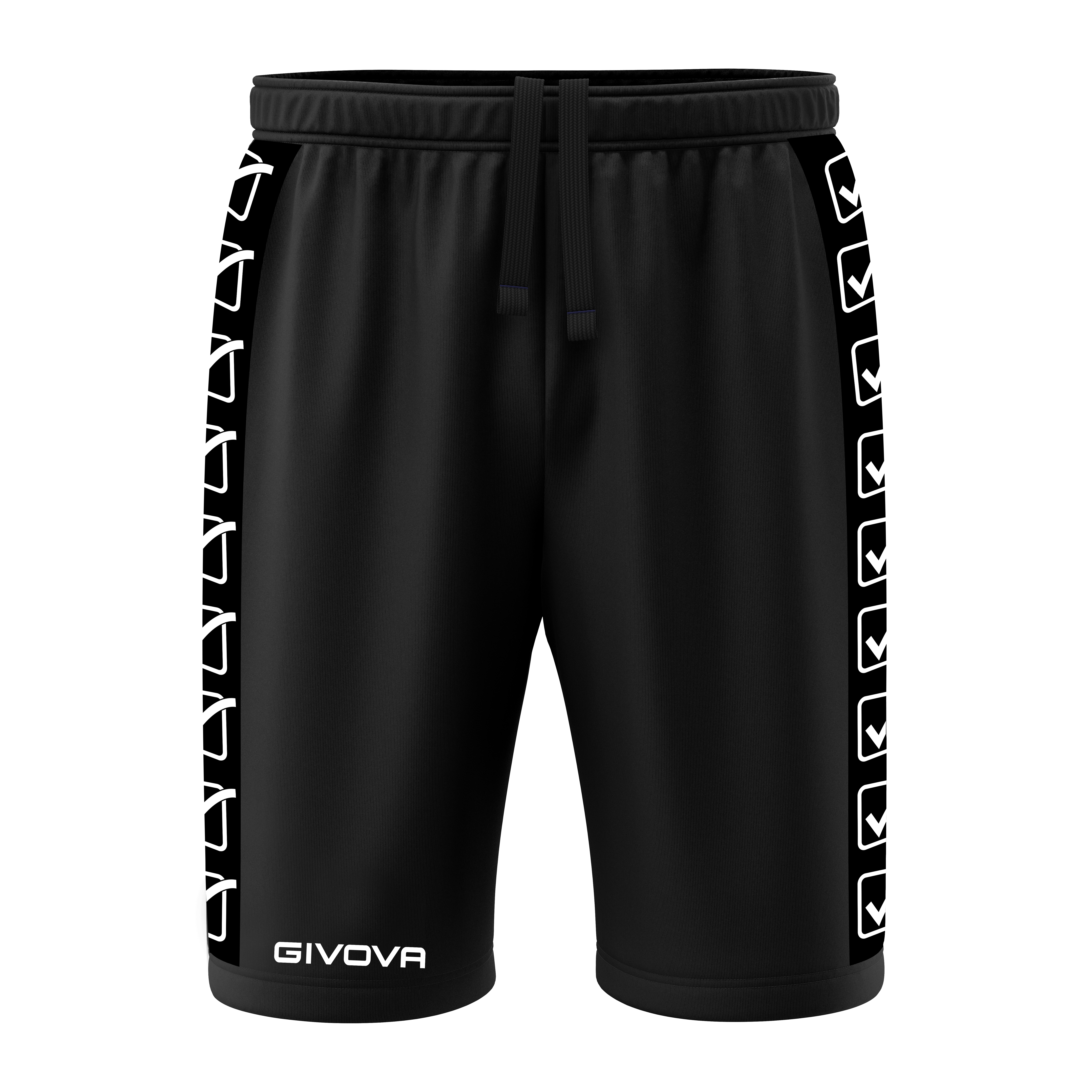Шорти Givova BERMUDA TERRY BAND BA04 чорний