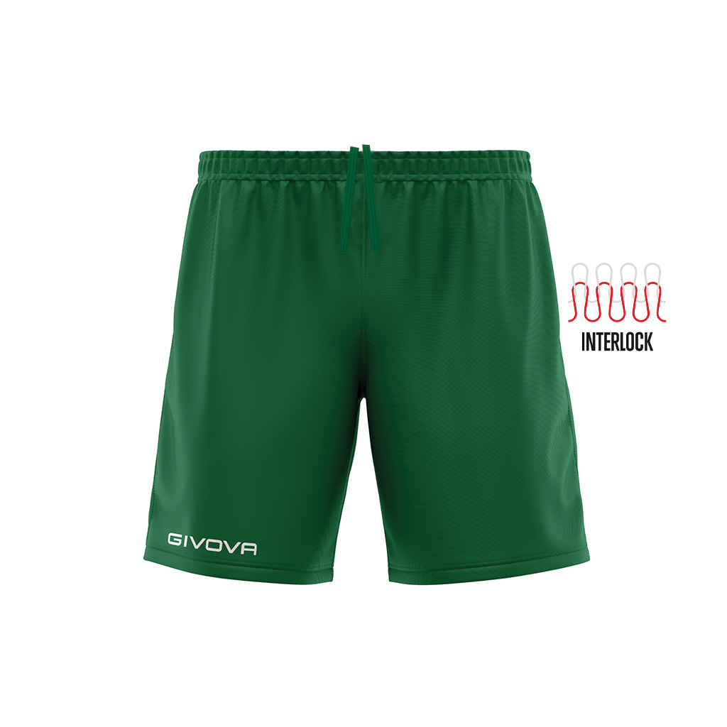 Шорти Givova CAPO INTERLOCK P018 зелений