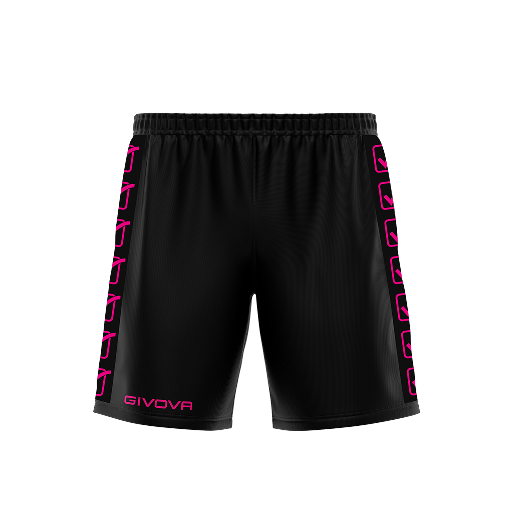 Шорти Givova PANTALONCINO POLY BAND BA03 чорний/фуксія