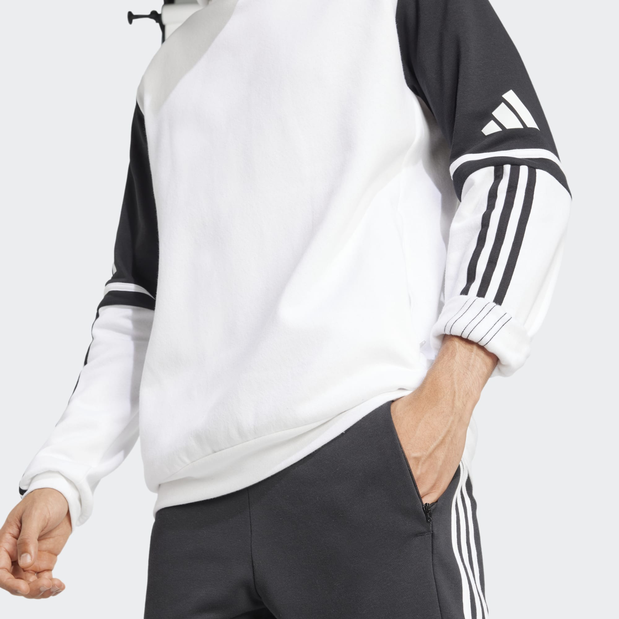 Спортивна дитяча худі Adidas Squadra 25 Sweat Hoodie білий