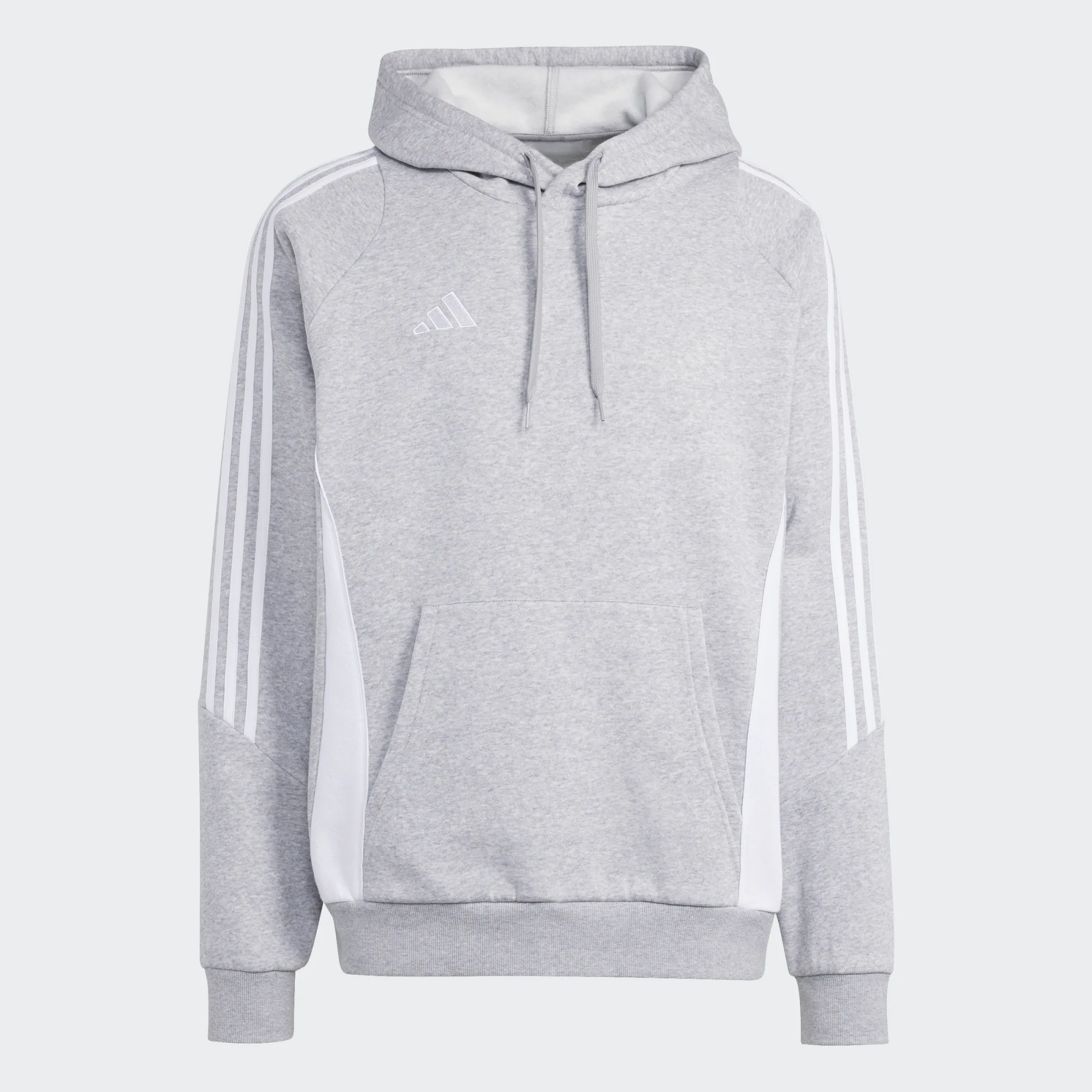 Спортивна дитяча худі Adidas TIRO24 Sweat Hoodie сірий/білий
