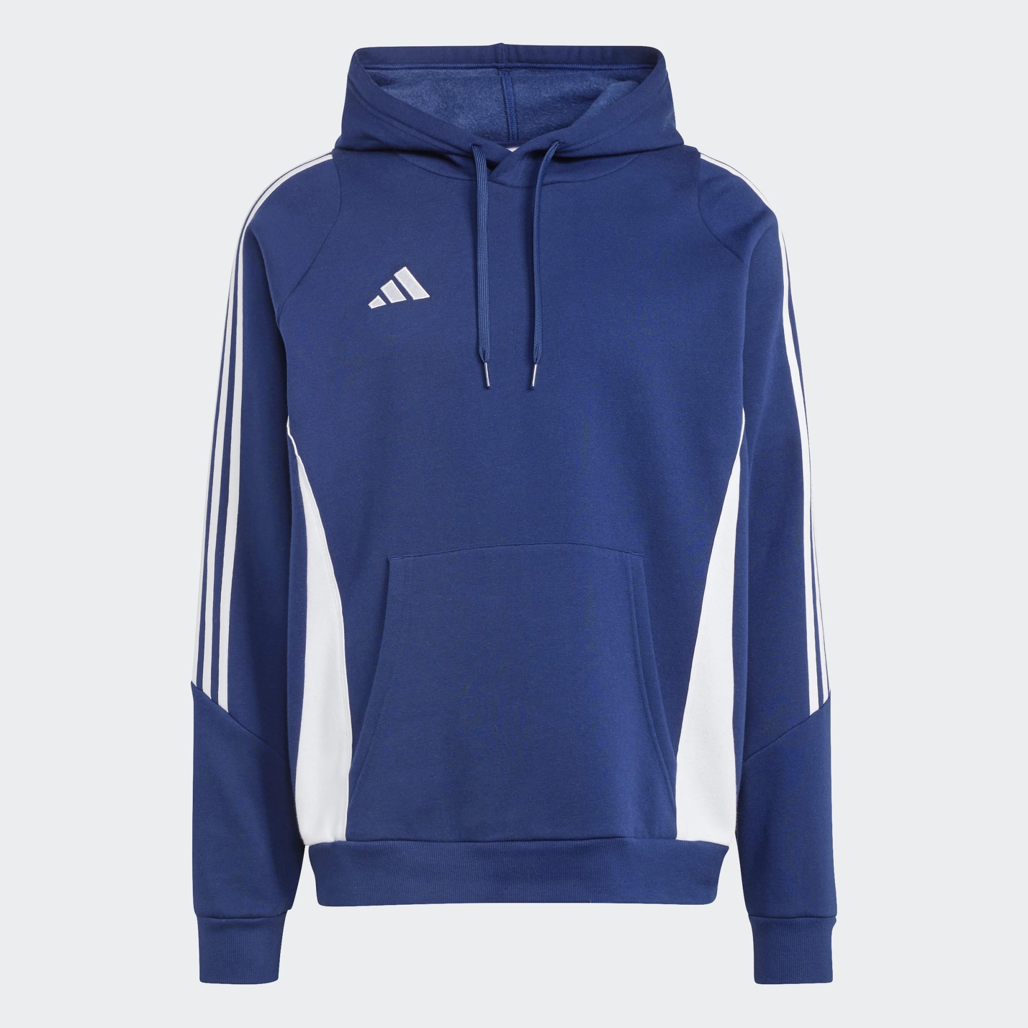 Спортивна дитяча худі Adidas TIRO24 Sweat Hoodie темно-синій/білий
