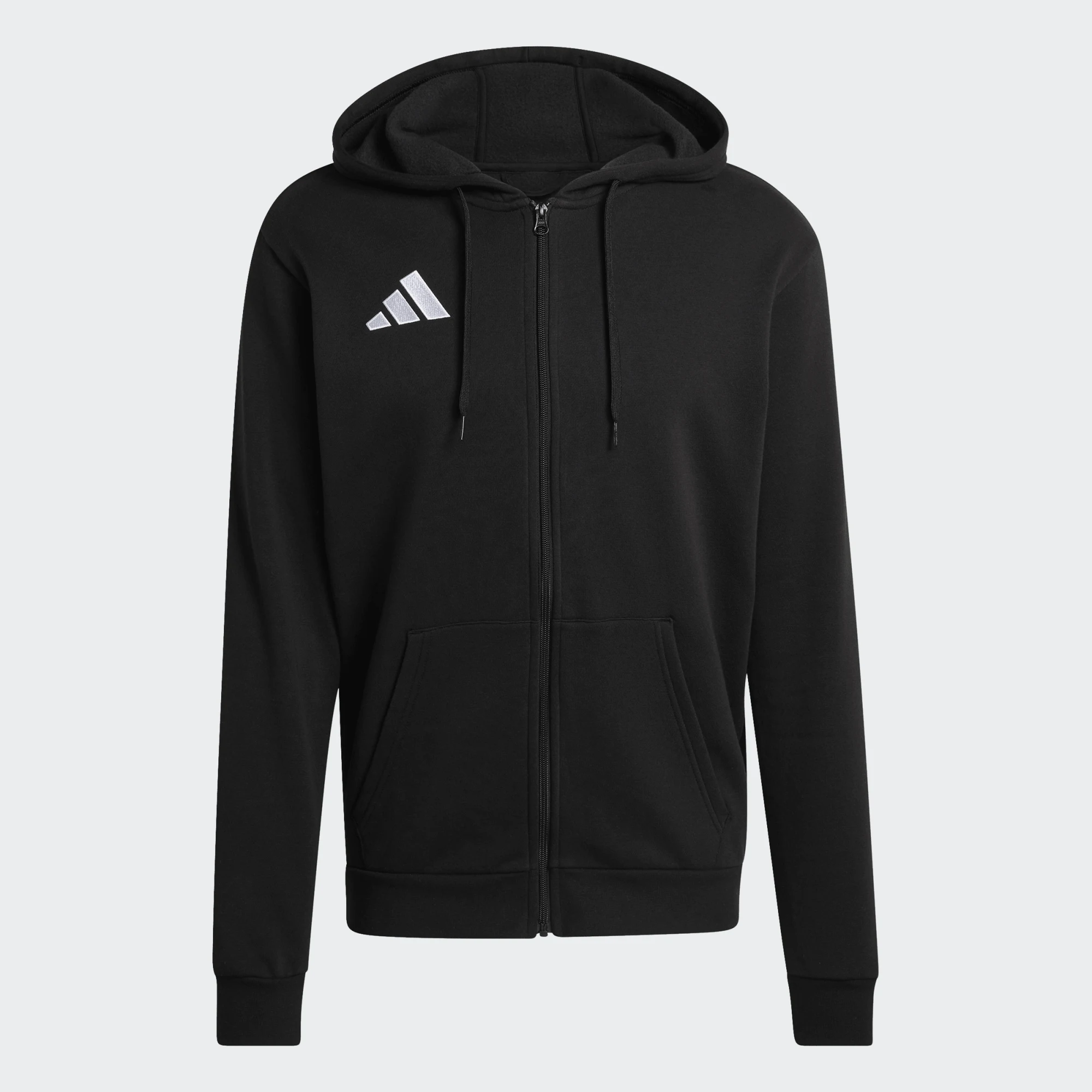 Спортивна худі на блискавці Adidas Entrada 26 Full Zip Hoodie чорний