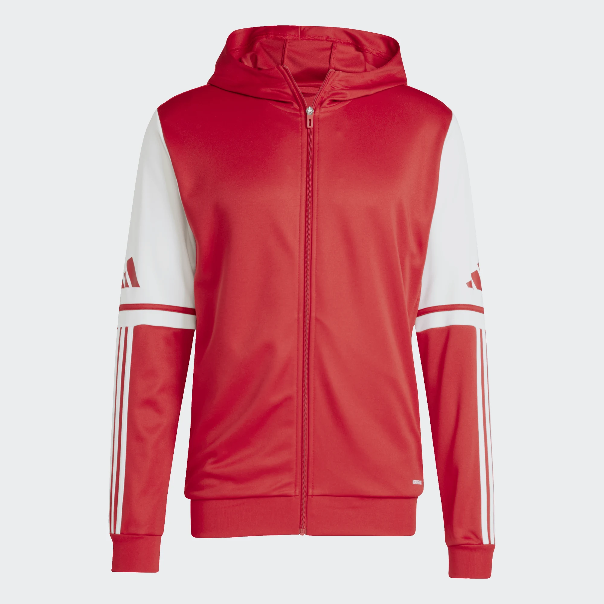 Спортивна худі на блискавці Adidas Squadra 25 Hoodie червоний/білий