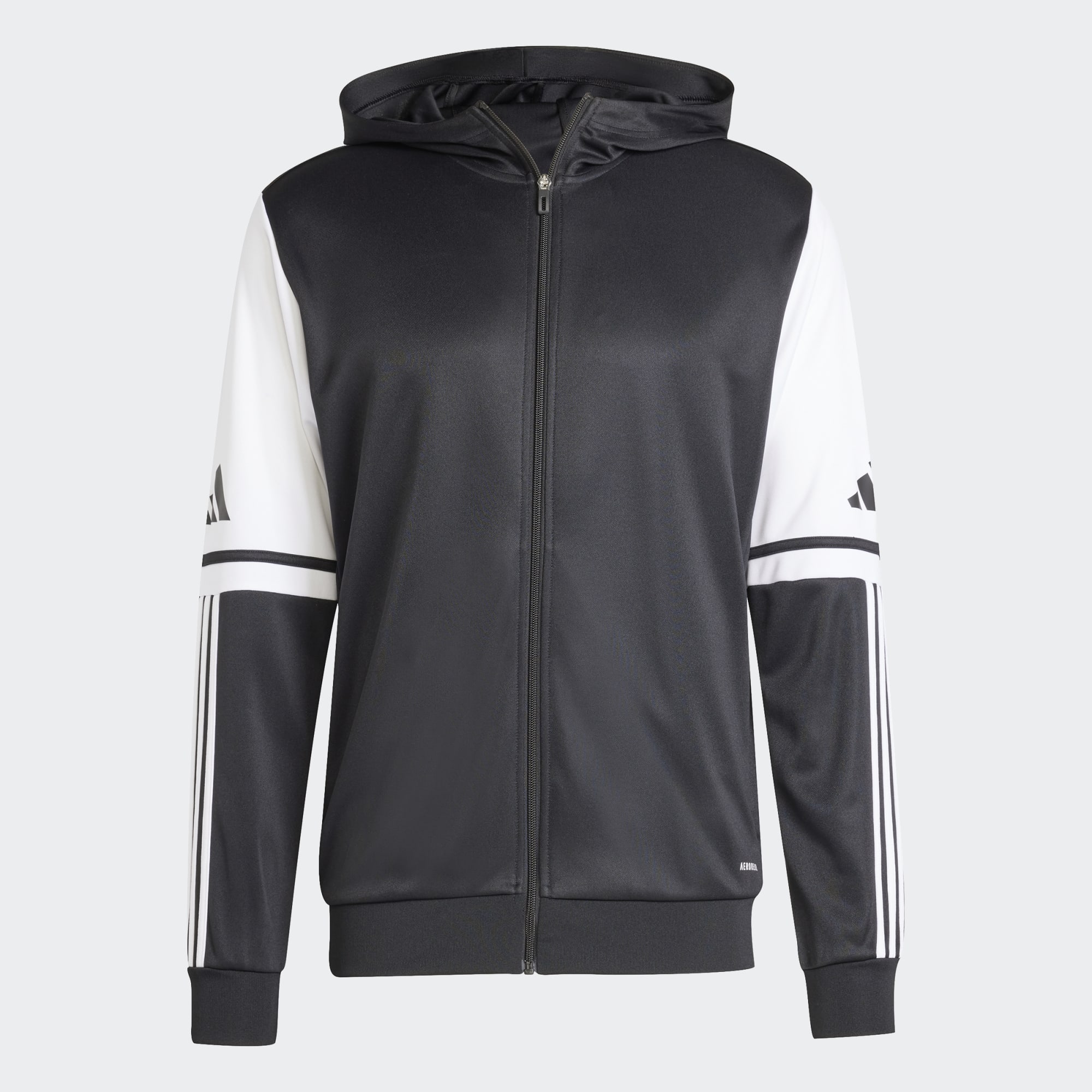 Спортивна худі на блискавці Adidas Squadra 25 Hoodie чорний/білий