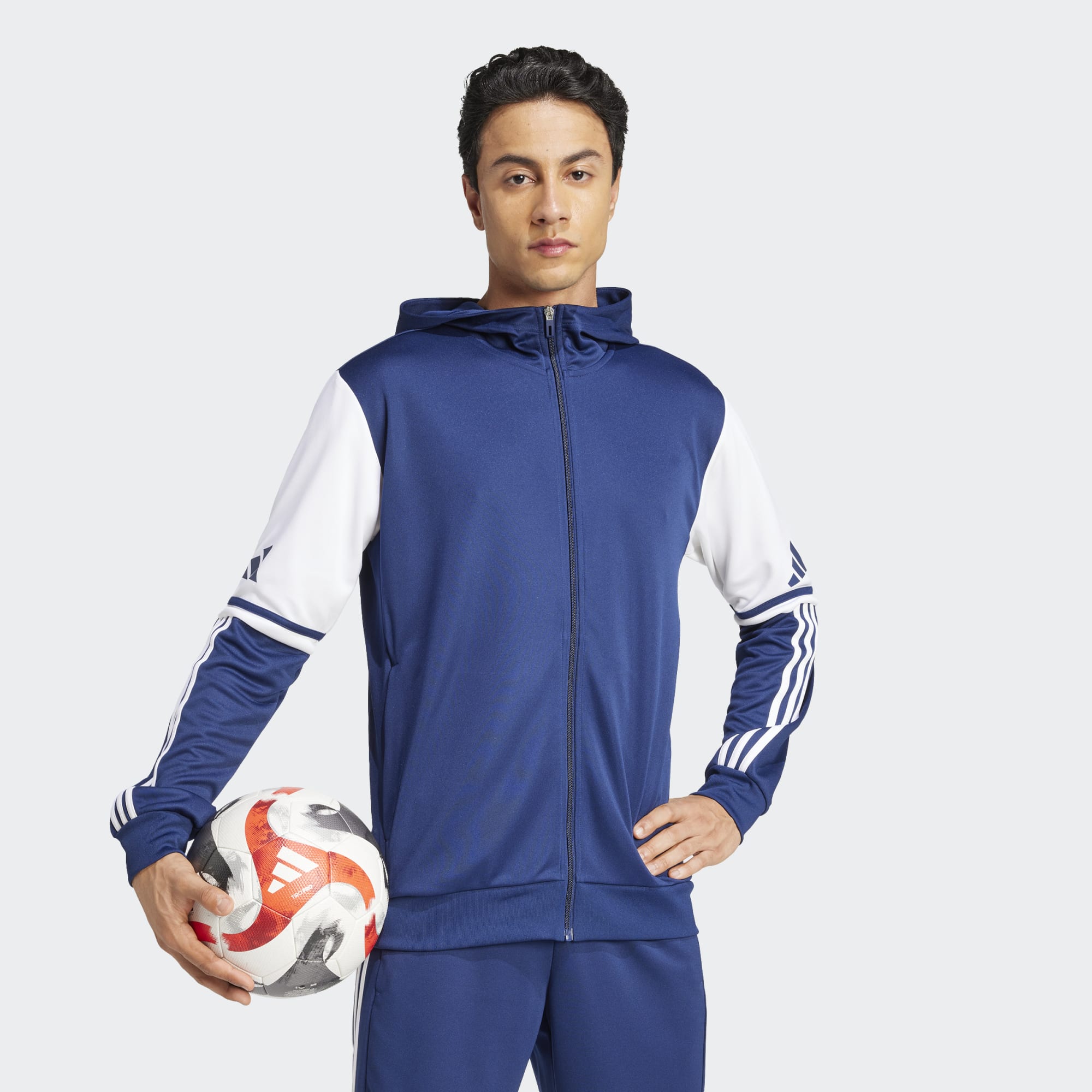 Спортивна худі на блискавці Adidas Squadra 25 Hoodie thumbnail 4