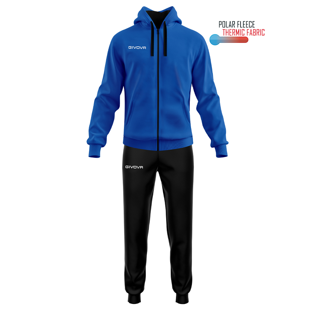 Спортивный костюм Givova TUTA KING IN POLARFLEECE (SORRENTO) TR038 thumbnail 1