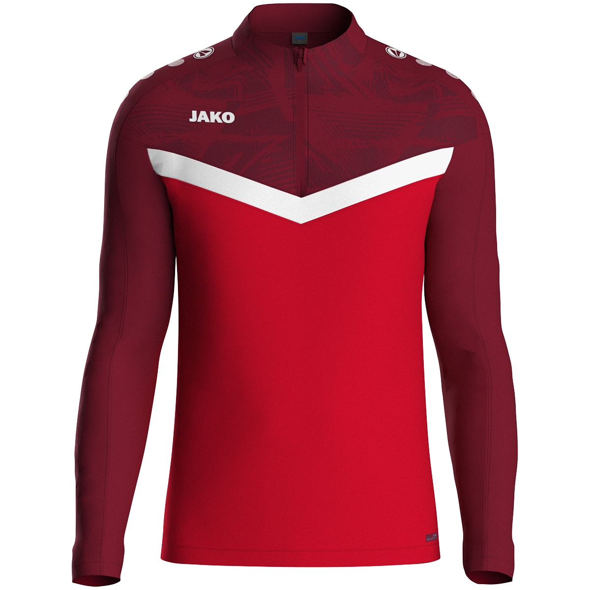 Спортивний реглан Jako ZIPTOP ICONIC 8624 червоний