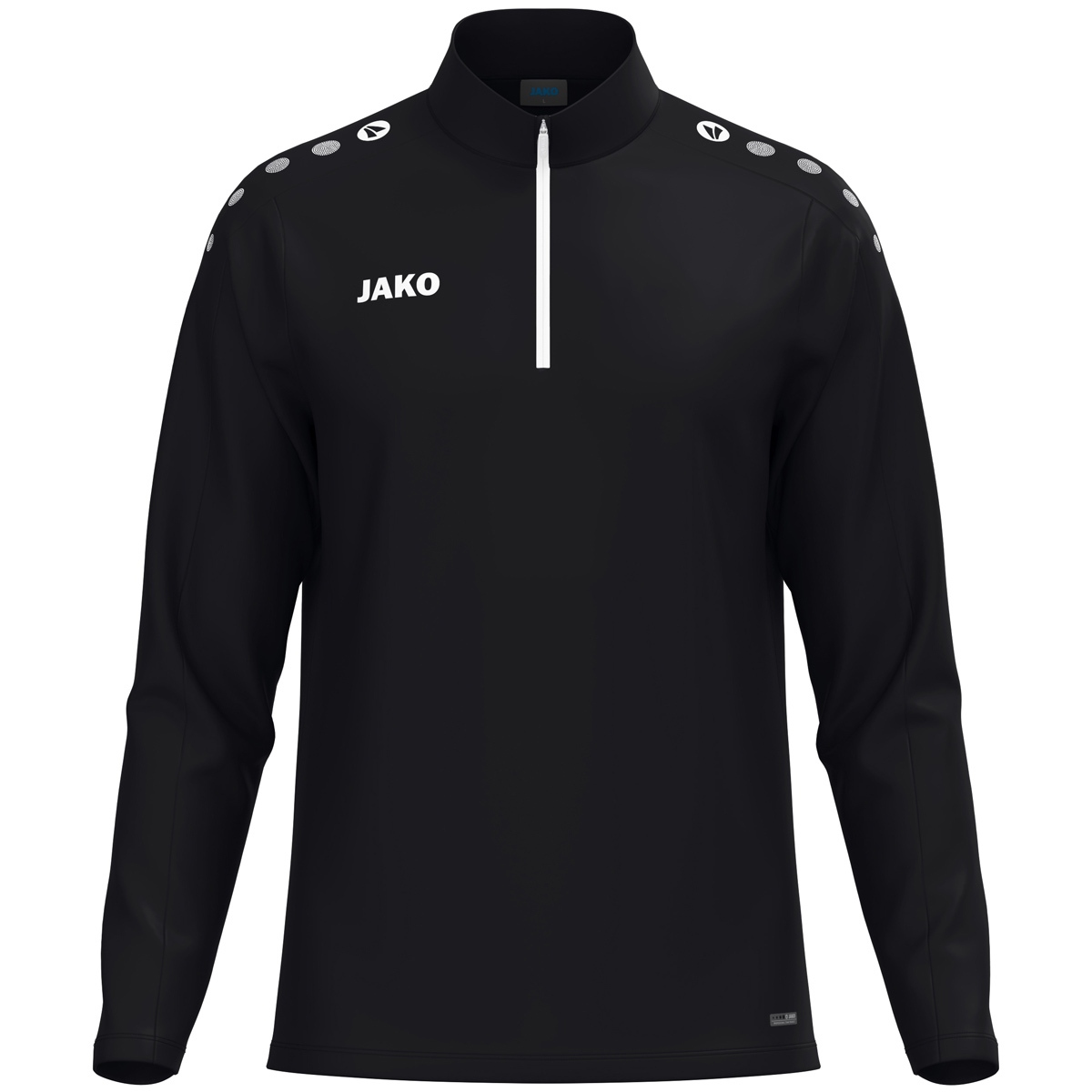  Спортивний реглан Jako ZIPTOP ONE 8600 чорний