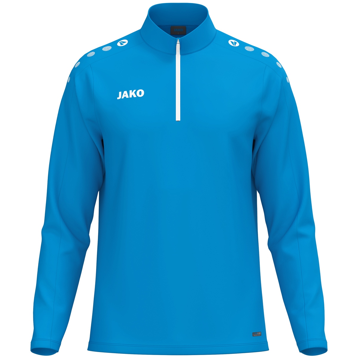  Спортивний реглан Jako ZIPTOP ONE 8600 голубий