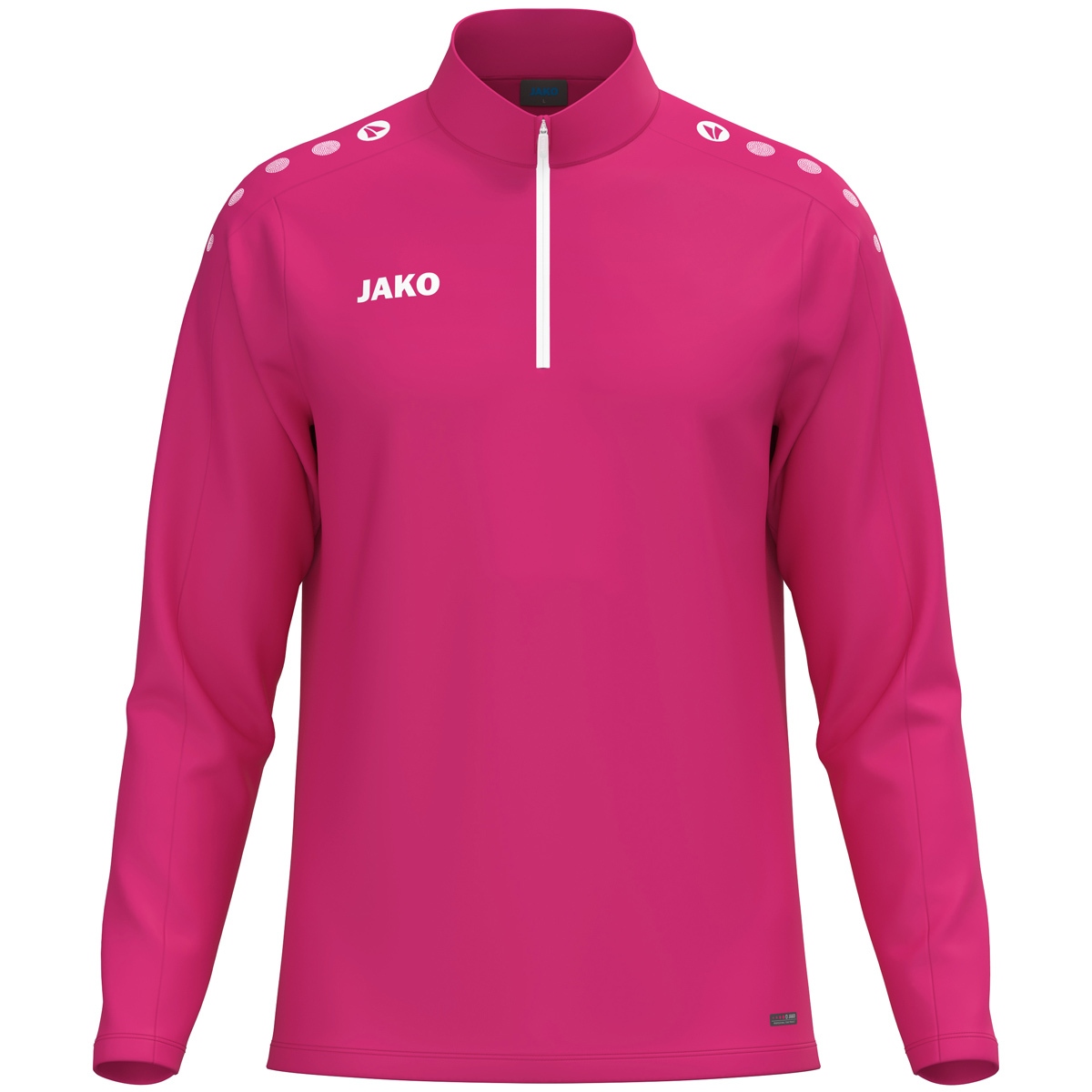 Спортивний реглан Jako ZIPTOP ONE 8600 рожевий