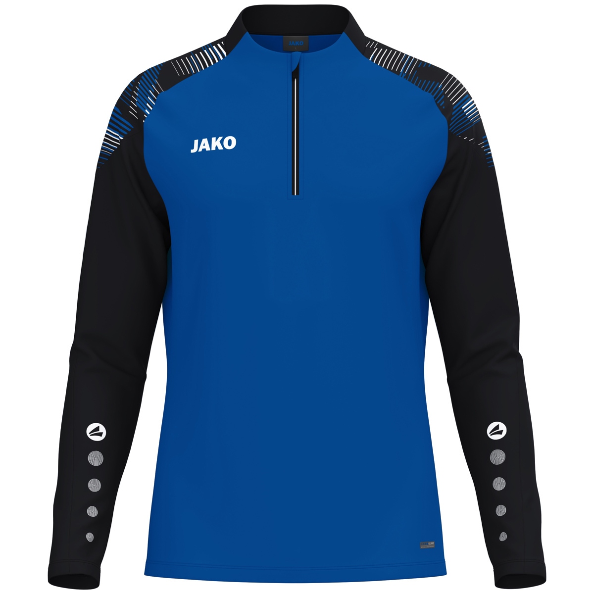 Спортивний реглан Jako ZIPTOP SONIC 8626 синій/чорний