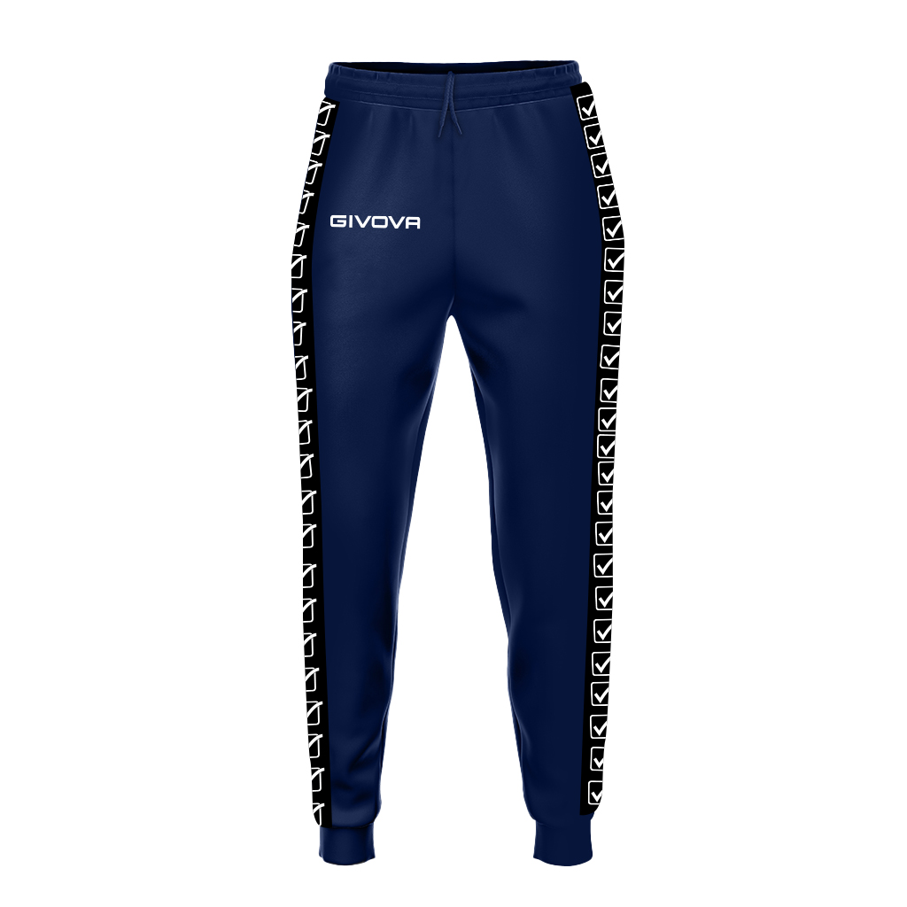 Брюки спортивные Givova PANTALONE TRICOT BAND BA09 темно-синий
