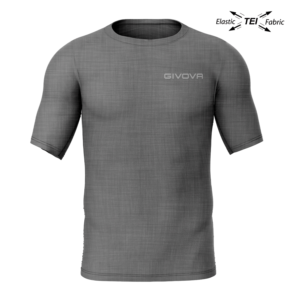 Термофутболка GIVOVA CORPUS 2 MAGLIA INTIMA ELASTICA M/C MAE011 темно-сірий