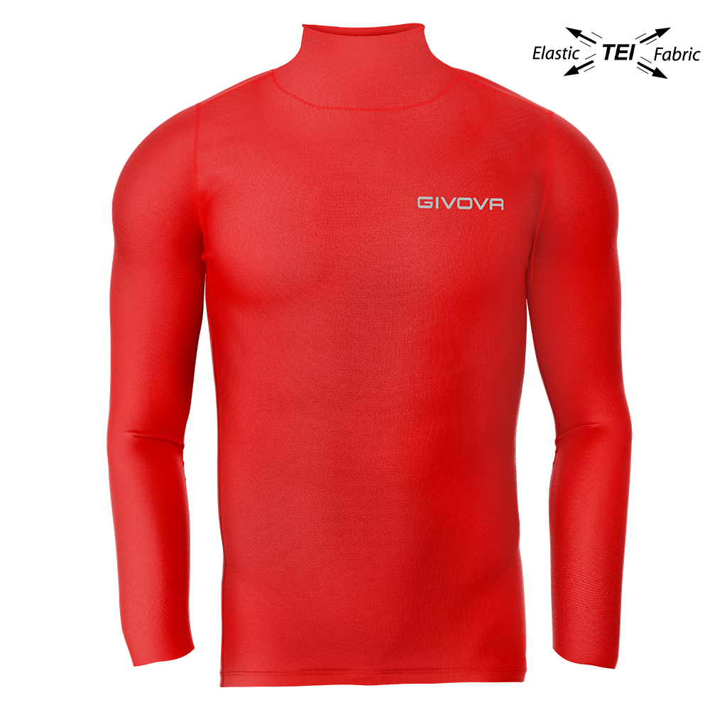 Термокофта GIVOVA CORPUS 3 LUPETTO MAGLIA INTIMA ELASTICO M/L MA010 красный