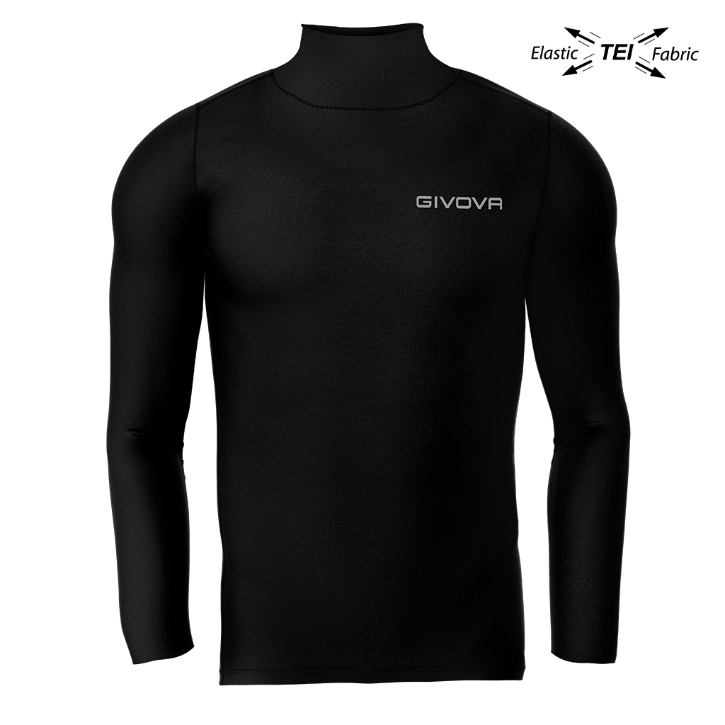 Термокофта GIVOVA CORPUS 3 LUPETTO MAGLIA INTIMA ELASTICO M/L MA010 черный