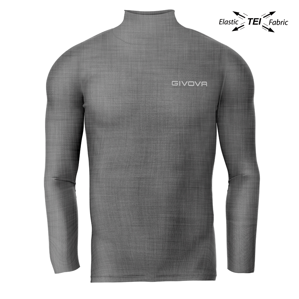 Термокофта GIVOVA CORPUS 3 LUPETTO MAGLIA INTIMA ELASTICO M/L MA010 темно-серый