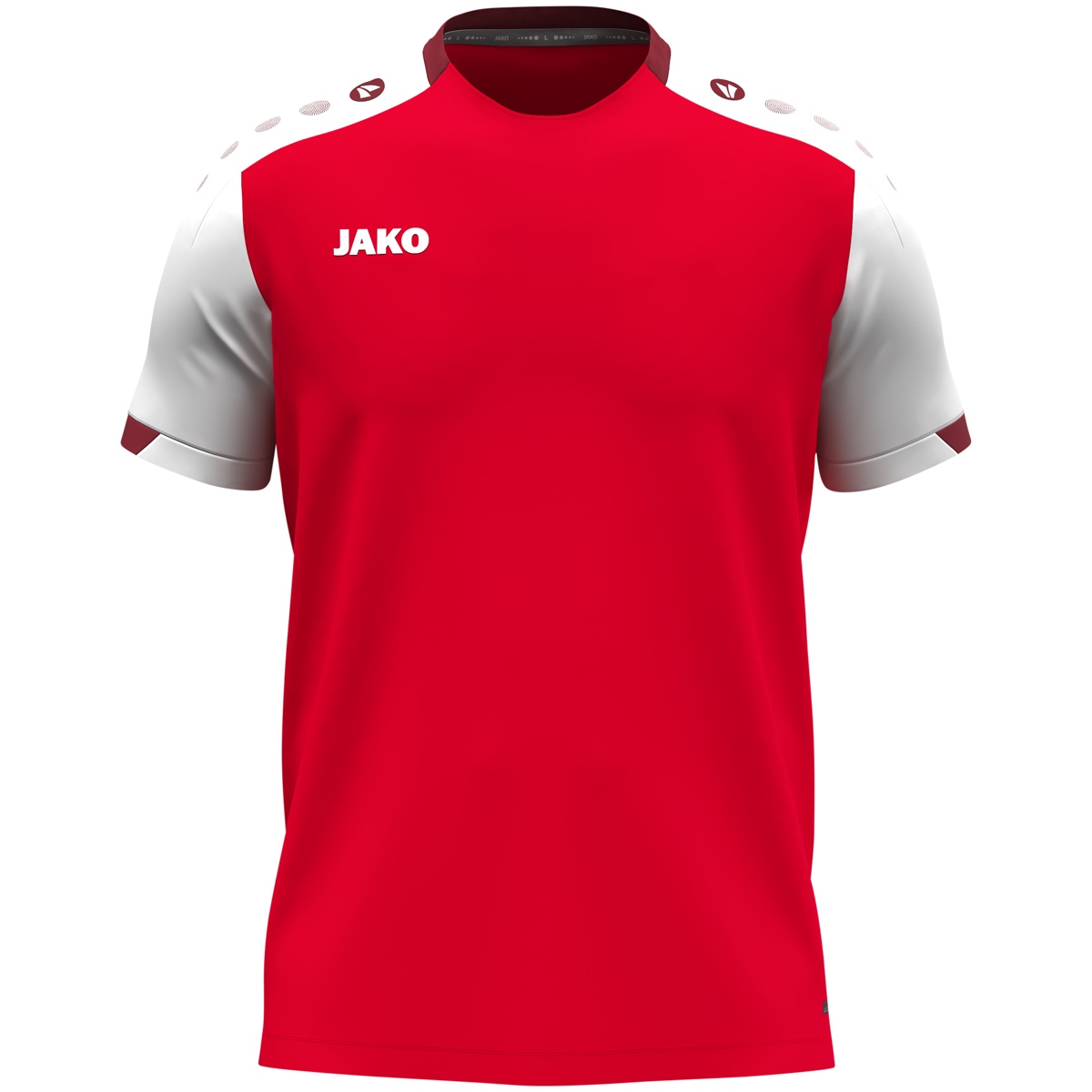 Тренировочная футболка JAKO T-SHIRT DYNAMIC 6170 красный/белый