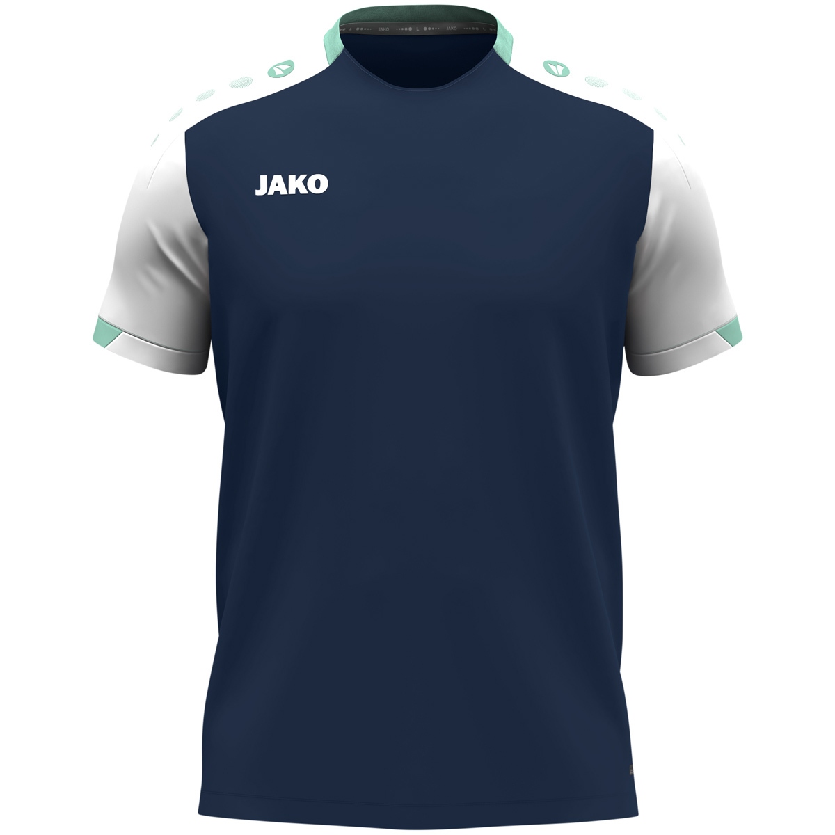 Тренировочная футболка JAKO T-SHIRT DYNAMIC 6170 темно-синий/белый