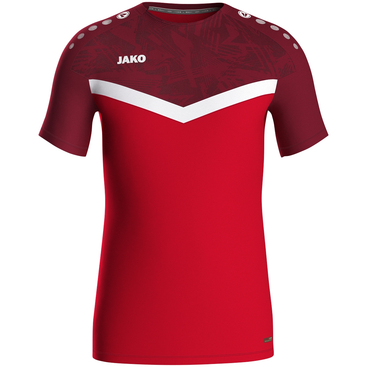 Тренировочная футболка JAKO T-SHIRT ICONIC 6124 красный