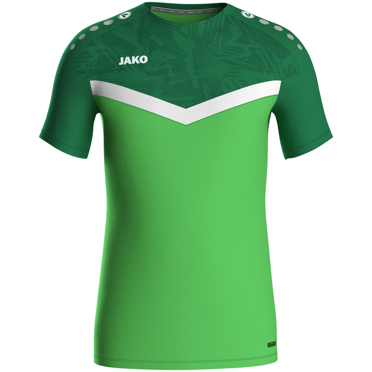 Тренировочная футболка JAKO T-SHIRT ICONIC 6124 салатовый/зеленый