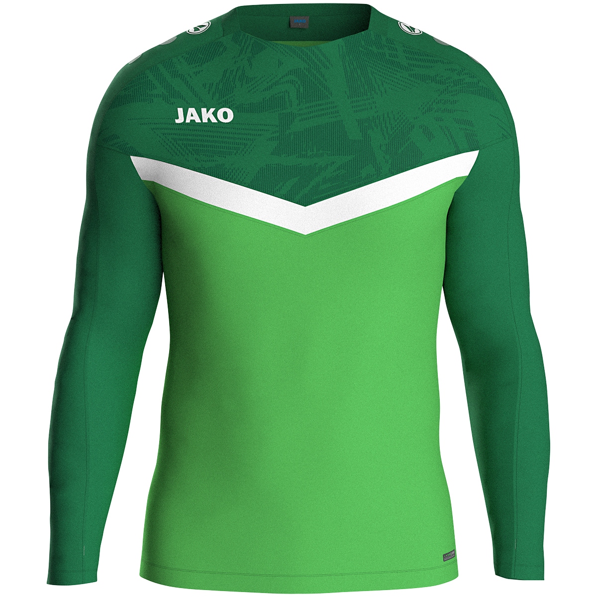 Тренировочная кофта Jako ICONIC 8824 салатовый/зеленый