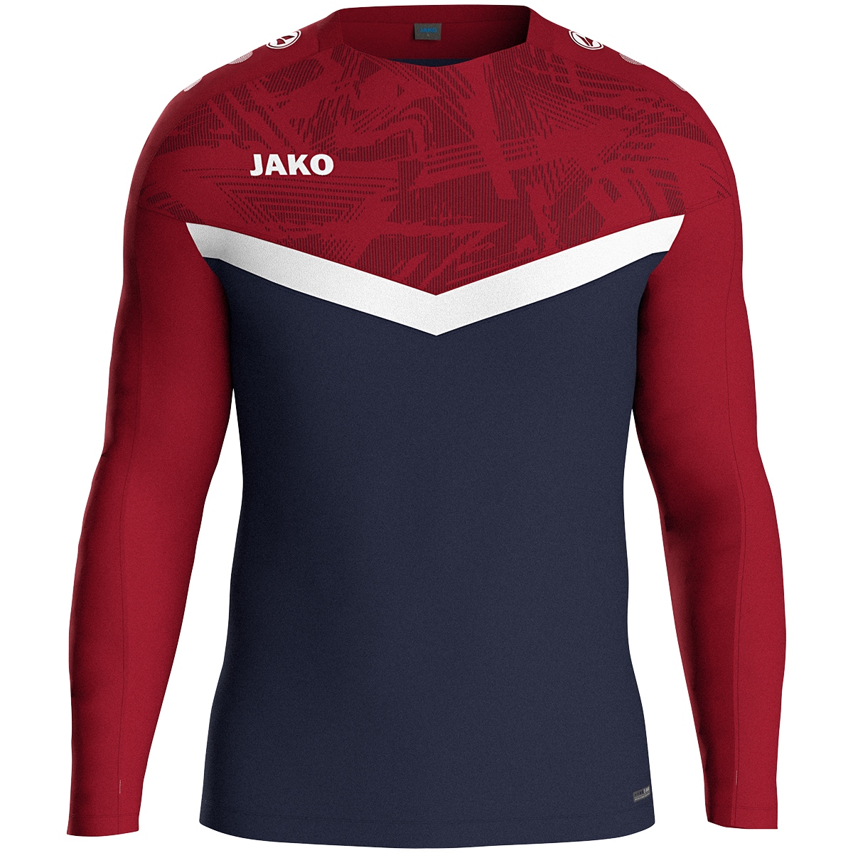 Тренировочная кофта Jako ICONIC 8824 темно-синий/красный