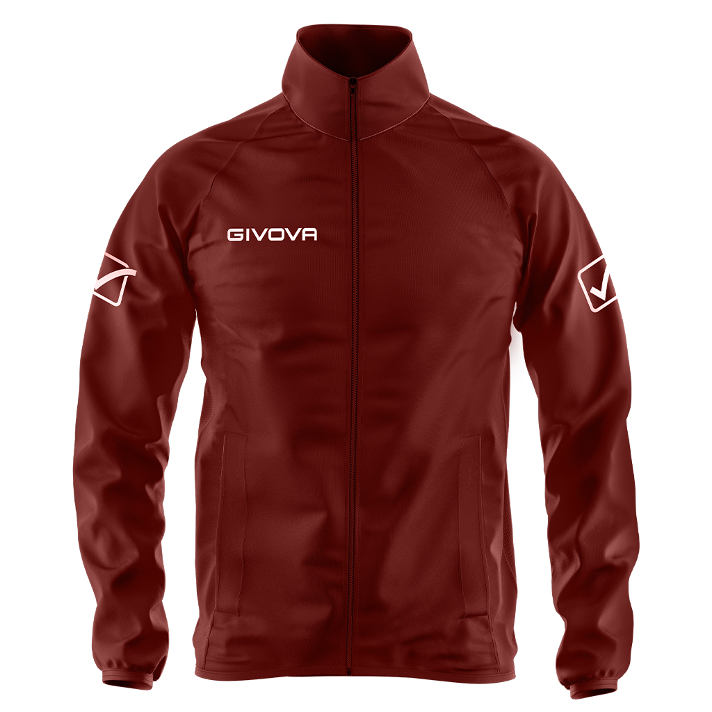 Вітровка  Givova Rain Basico RJ001  бордовий