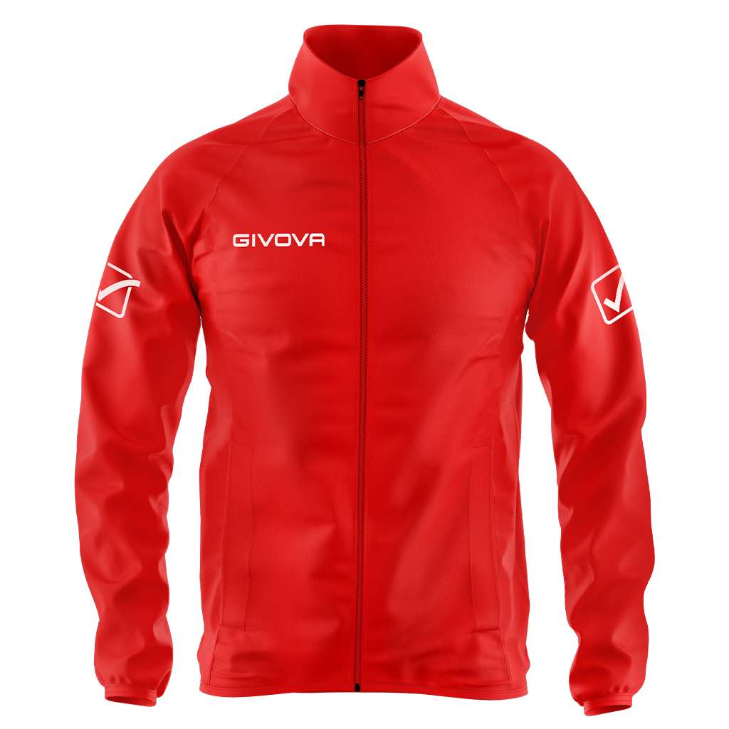 Вітровка  Givova Rain Basico RJ001  червоний