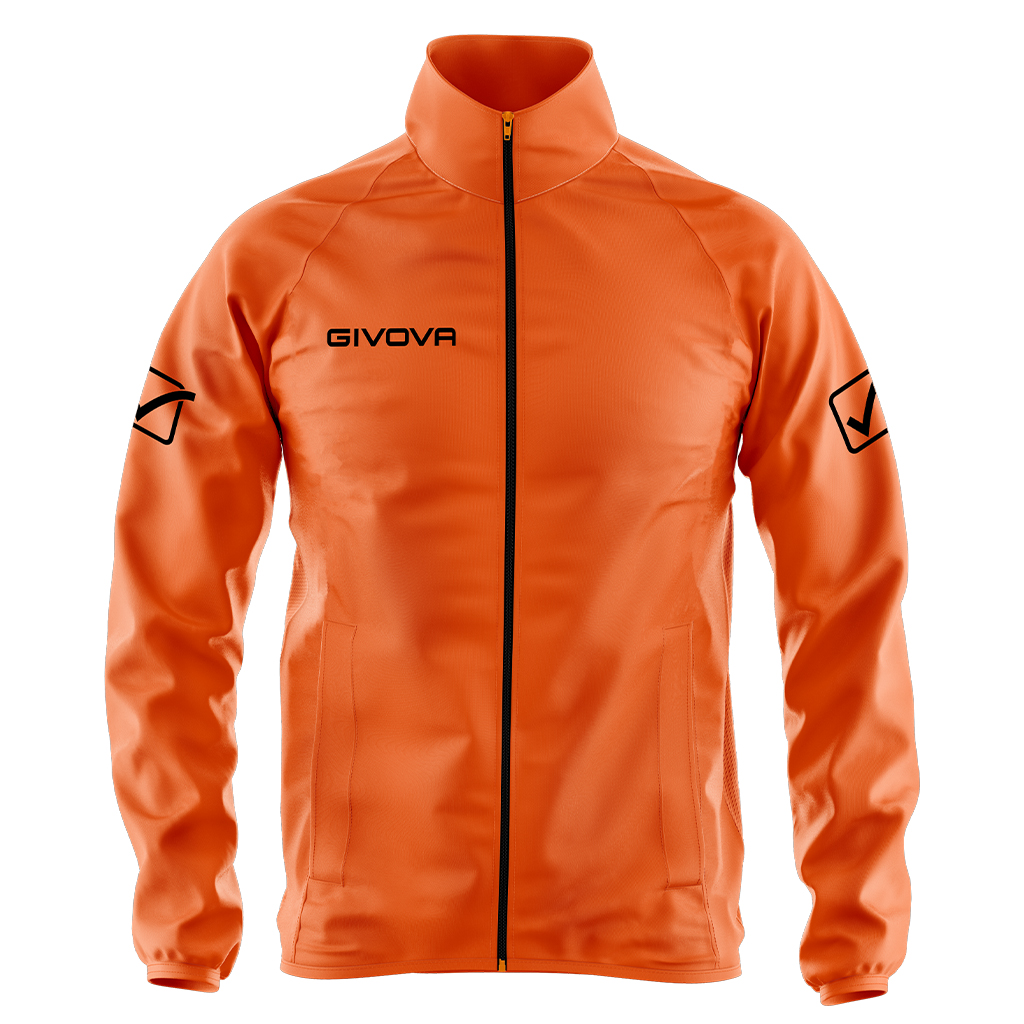 Вітровка  Givova Rain Basico RJ001  помаранчевий