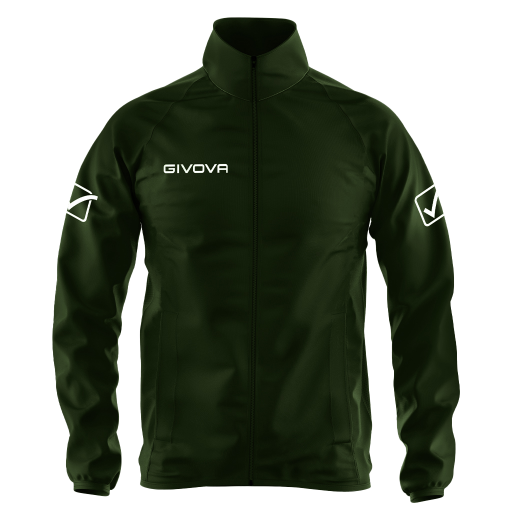 Вітровка  Givova Rain Basico RJ001  темно-зелений