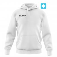 Худі Givova Felpa Con Cappuccio New MA012 білий